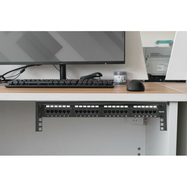 Digitus 19-Inch Equipment Wall Mounting Bracket, 2U Digitus 19-Inch Equipment Wall Mounting Bracket, 2U