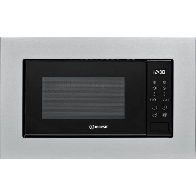 Indesit MWI 120 GX Stainless steel Grill microwave Built-in 20 L 800 W