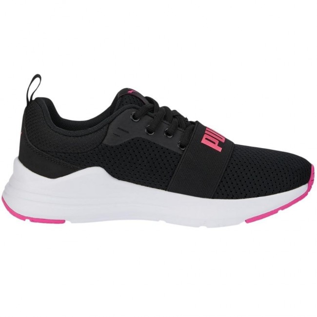 Kids shoes Puma Wired Run Jr black 374214 20 38 Kids shoes Puma Wired Run Jr black 374214 20 38