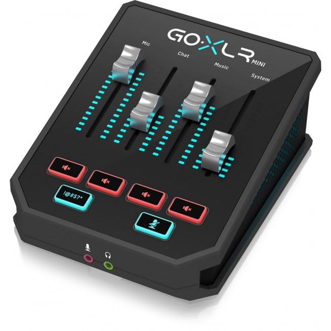 TC Helicon Go XLR Mini - mixer and audio interface TC Helicon Go XLR Mini - mixer and audio interface