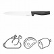 Fiskars 1051760 kitchen knife Stainless steel 1 pc(s) Carving knife Fiskars 1051760 kitchen knife Stainless steel 1 pc(s) Carving knife