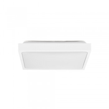 Plafond V-TAC VT-8624SW-SQ surface-mounted 24W LED IP44 30x30cm motion detector 4000K 2400lm (SKU 7667) White