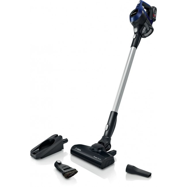 Bosch Serie 6 BCS611P4A stick vacuum/electric broom Battery Dry Hygiene Filter Bagless 0.3 L Black 2.5 Ah Bosch Serie 6 BCS611P4A stick vacuum/electric broom Battery Dry Hygiene Filter Bagless 0.3 L Black 2.5 Ah
