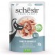 SCHESIR Tuna with hake in jelly - wet cat food - 70g