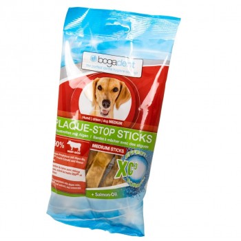 BOGAR Bogadent Plaque-stop sticks Medium Beef - dog treat - 100g