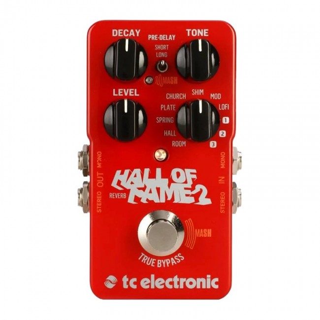 TC Electronic Hall of Fame 2 Reverb - guitar effect TC Electronic Hall of Fame 2 Reverb - guitar effect