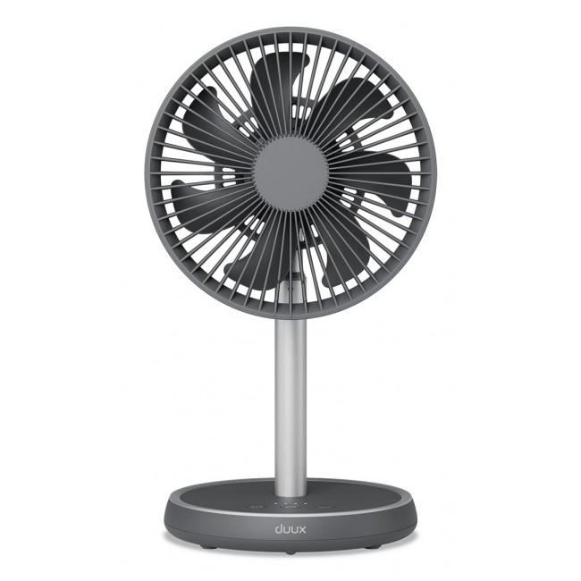 Duux Rize Flex Stand Fan Grey Diameter 21 cm
