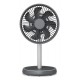 Duux Rize Flex Stand Fan Grey Diameter 21 cm
