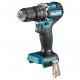 Makita DHP487Z drill 1700 RPM Keyless 1.4 kg Black, Blue Makita DHP487Z drill 1700 RPM Keyless 1.4 kg Black, Blue