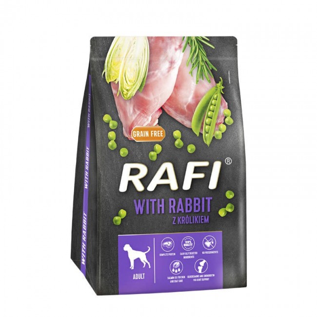 RAFI with rabbit - dry dog food - 3kg RAFI with rabbit - dry dog food - 3kg