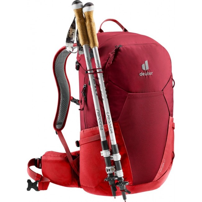Deuter Futura 27 Women's hiking backpack Red