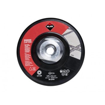 RUBI POLISHING WHEEL 115MM 100/120 32927