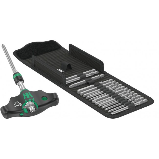 Wera 05023471001 ratchet wrench 17 pc(s) Black, Green