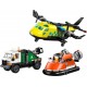 LEGO CITY 60505 Airplane, Service Truck and Hovercraft Rem