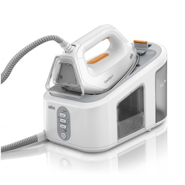 Braun CareStyle 3 IS3132WH 2400 W 2 L EloxalPlus soleplate Orange, White