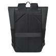 Rivacase Eden backpack Roll top backpack Black Polyester, PU leather