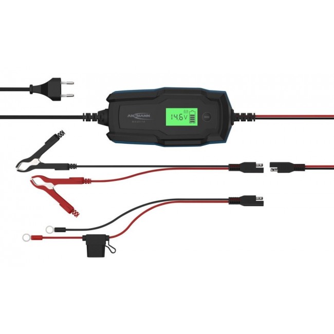 Ansmann 1001-0144 vehicle battery charger 6 - 14 V Black