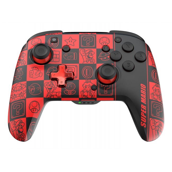 PDP REMATCH GLOW Black, Green, Red Gamepad Analogue / Digital Nintendo Switch, Nintendo Switch OLED