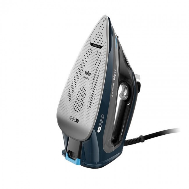 Braun TexStyle 9 0127409002 iron Steam iron EloxalPlus soleplate 3200 W Dark Blue