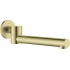 Foldable bathtub spout - round
