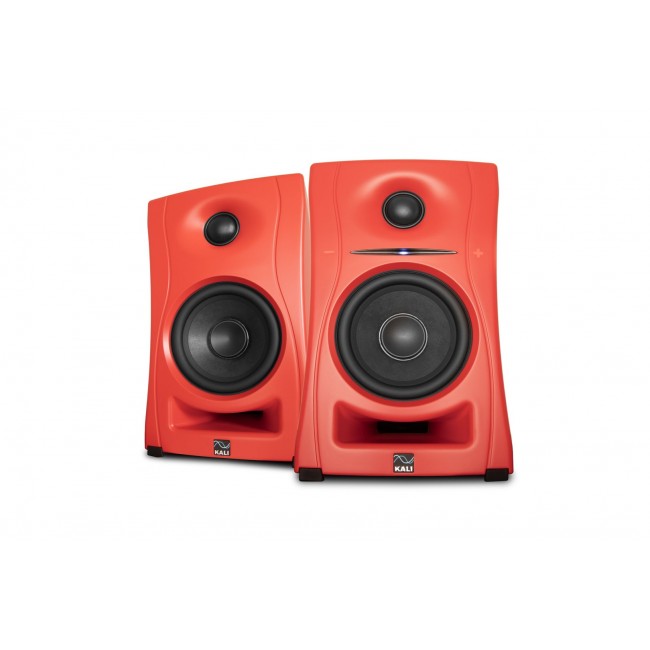 Kali Audio LP-UNF-R - a pair of Bluetooth monitor speakers (red)