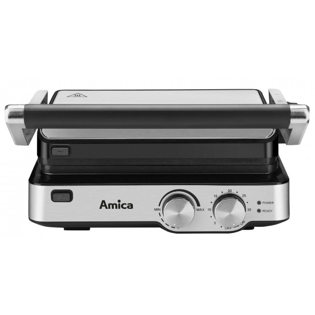 Amica GK4011 outdoor barbecue/grill Tabletop Electric Black, Stainless steel 2000 W Amica GK4011 outdoor barbecue/grill Tabletop Electric Black, Stainless steel 2000 W