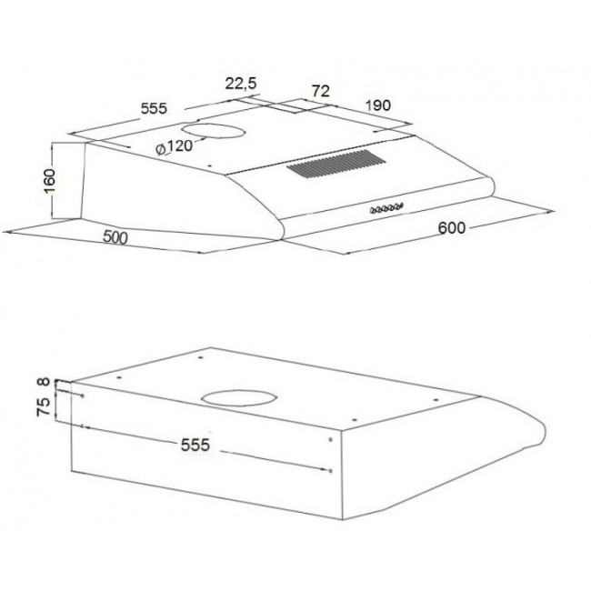 Akpo WK-7 P-3060 cooker hood Akpo WK-7 P-3060 cooker hood