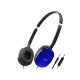JVC HA-S160M-AU headphones/headset Wired Head-band Calls/Music Blue JVC HA-S160M-AU headphones/headset Wired Head-band Calls/Music Blue