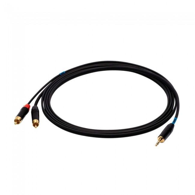 SSQ MiJRCA1 - cable mini stereo jack - 2x RCA, 1 metre SSQ MiJRCA1 - cable mini stereo jack - 2x RCA, 1 metre