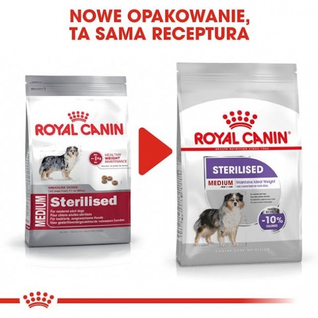 ROYAL CANIN CCN Medium Sterilised Adult - dry dog food - 12 kg ROYAL CANIN CCN Medium Sterilised Adult - dry dog food - 12 kg