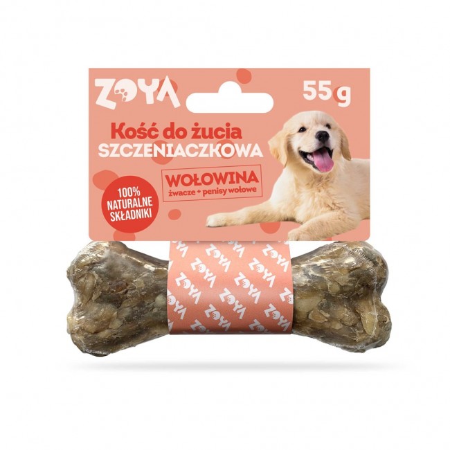 ZOYA Chewing bone Puppy Beef - dog treat - 55g