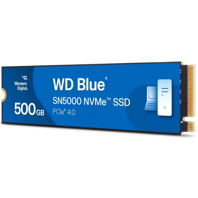 Western Digital Blue SN5000 500 GB M.2 PCI Express 4.0 NVMe 3D TLC NAND Western Digital Blue SN5000 500 GB M.2 PCI Express 4.0 NVMe 3D TLC NAND
