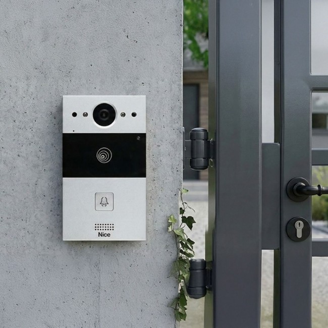 Outdoor video door intercom FIBARO MyBell (MBIP1BSTAT) Outdoor video door intercom FIBARO MyBell (MBIP1BSTAT)