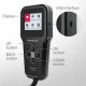 Qoltec Digital 3-in-1 Battery Tester with LCD | Polish Menu | 6V | 12V | 24V | 10Ah-200Ah