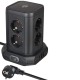 Brennenstuhl 1153560010 power extension 2 m 8 AC outlet(s) Indoor Black