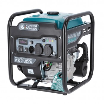 K nner & S hnen KS 3300I engine-generator 3000 W 7 L Petrol Black, Teal