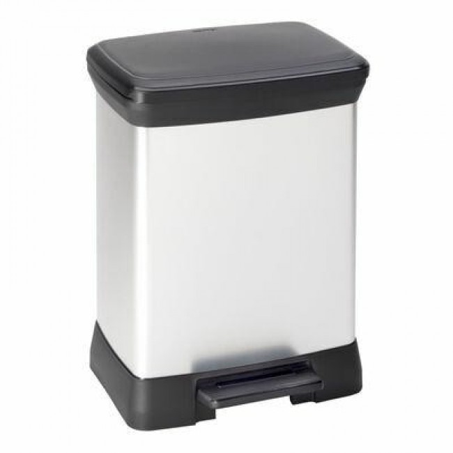 CURVER KOSZ NA MIECI DECO BIN 30L /IML METALIZOWANY