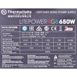 Power supply Thermaltake Litepower RGB PS-LTP-0650NHSANE-1 (650 W Active 120 mm)