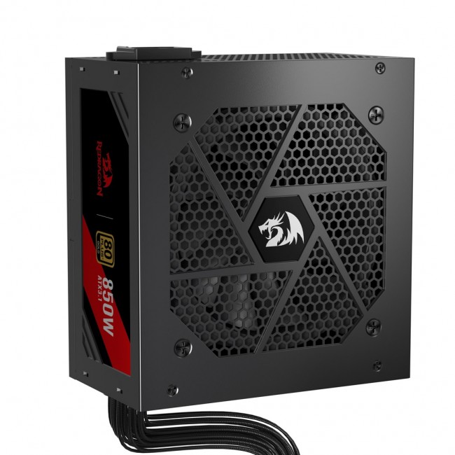REDRAGON GC-PS007-SE 850W 80 Plus Gold ATX 3.1 power supply unit Black REDRAGON GC-PS007-SE 850W 80 Plus Gold ATX 3.1 power supply unit Black