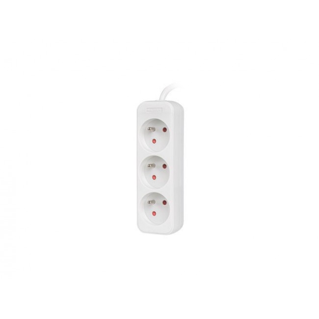 LANBERG POWER STRIP 1.5M BLACK, 3X 230V PL LANBERG POWER STRIP 1.5M BLACK, 3X 230V PL