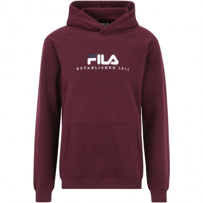 Fila Brunssum Burgundy Men's Sweatshirt FAU0145 40107 L Fila Brunssum Burgundy Men's Sweatshirt FAU0145 40107 L