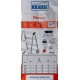 Krause Dopplo double-sided step ladder silver Krause Dopplo double-sided step ladder silver