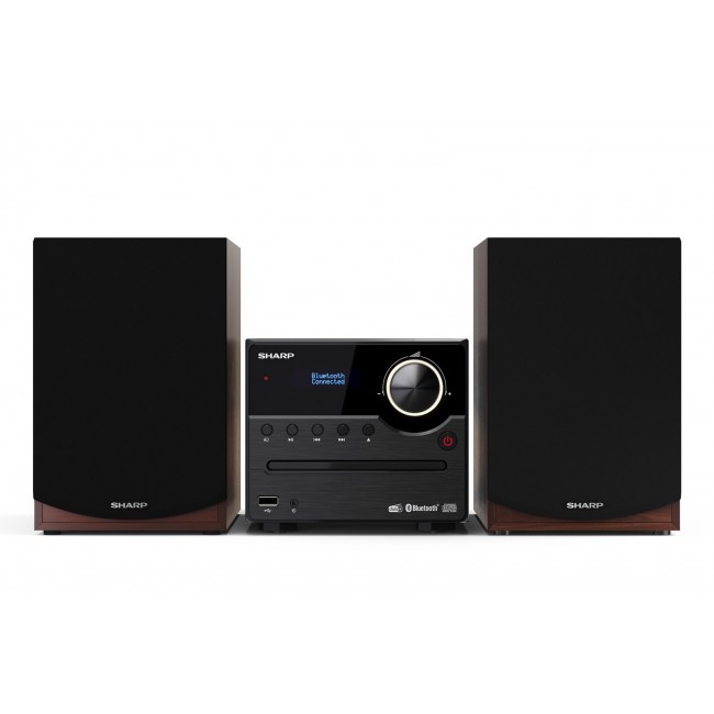 Sharp XL-B517D Home audio micro system 45 W Brown Sharp XL-B517D Home audio micro system 45 W Brown