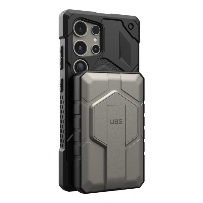 Urban Armor Gear 9B4411114036 power bank 10000 mAh Wireless charging Black, Titanium