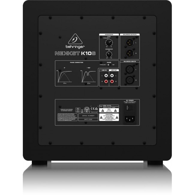 Behringer K10S Black Active subwoofer Behringer K10S Black Active subwoofer