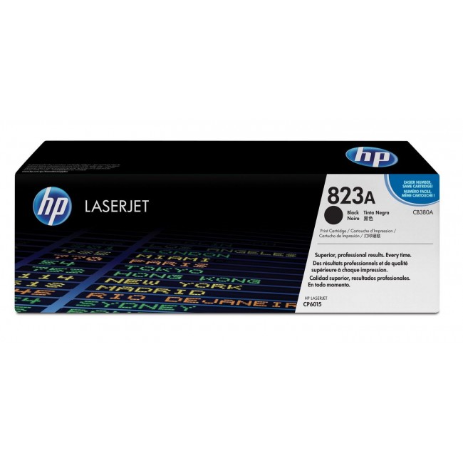 HP 823A Black Original LaserJet Toner Cartridge HP 823A Black Original LaserJet Toner Cartridge