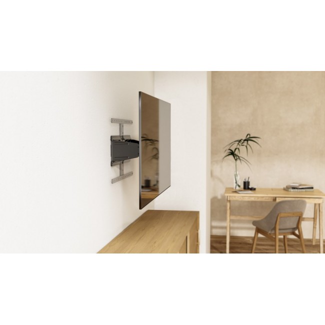 Gembird WM-90ST-02 Full-motion TV wall mount, 43 -90 , black