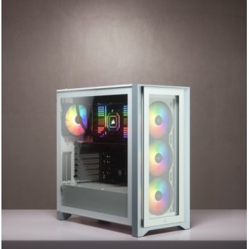 Corsair iCUE 4000X RGB Midi Tower White