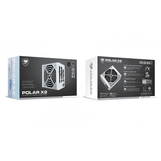 COUGAR POLAR X2 1050W Power Supply ATX3.1 / 80 Plus Platinum / Modular