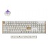 Keychron K10 HE keyboard Gaming USB + RF Wireless + Bluetooth QWERTY English White, Wood